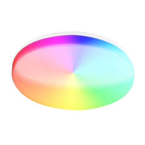 Tellur WiFi Smart LED kulaté stropní světlo, 24W, 3000-6500K + RGB , bílé