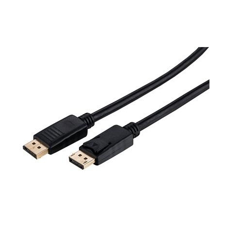 Kabel C-TECH DisplayPort 1.2, 4K@60Hz, M/M, 5m