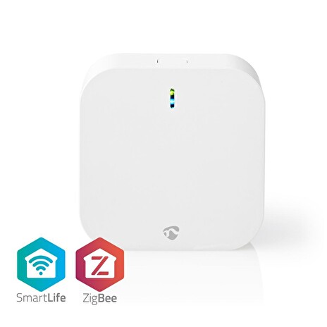 Nedis WIFIZBT10CWT SmartLife Brána Zigbee 3.0 | 50 Zařízení | Síťové napájení | Android™ / IOS | Bílá