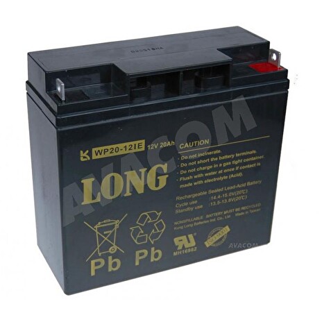 Baterie Long 12V 20Ah olověný akumulátor DeepCycle AGM F3
