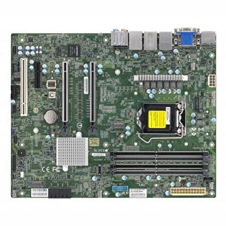 SUPERMICRO MB LGA1200 (Xeon W-12xx, core), W480,4xDDR4,4xSATA3,2xM.2,3xPCIe3.0 (x16/8/4),HDMI,DP,DVI,Audio,2x LAN,IPMI