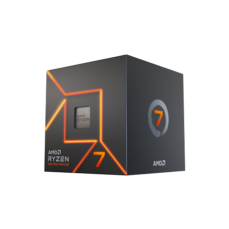 AMD Ryzen 7 8C/16T 7700 (3.8/5.3GHz,40MB,65W,AM5) AMD Radeon Graphics/Box with Wraith Prism Cooler