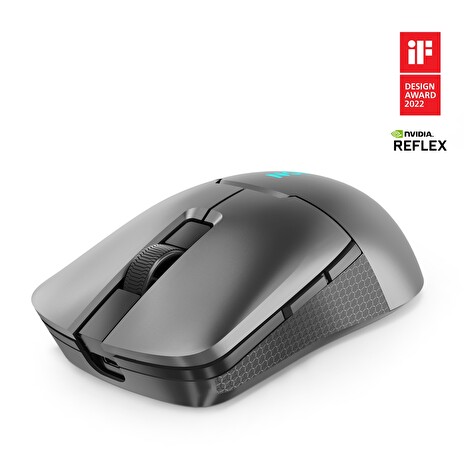 Lenovo Legion M600s/Herní/Optická/Pro praváky/19 000 DPI/Drátová+bezdrátová/Šedá