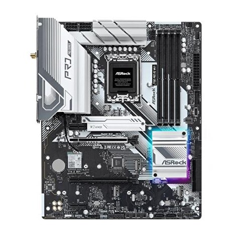 ASROCK Z790 PRO RS WIFI (intel 1700 12+13gen, 4xDDR5 6800MHz, 8xSATA3, 4x M.2, HDMI+DPort +eDP, 1xGLAN, ATX)