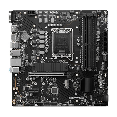 MSI PRO B760M-P DDR4/LGA 1700/mATX