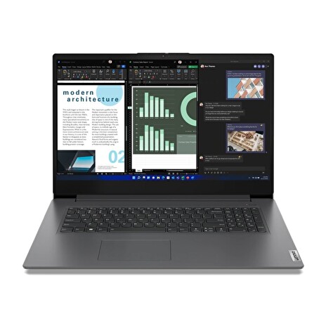 Lenovo V17 G3 IAP i7-1255U/8GB/512GB SSD/17,3" FHD IPS/2y Carry In/No OS/šedá