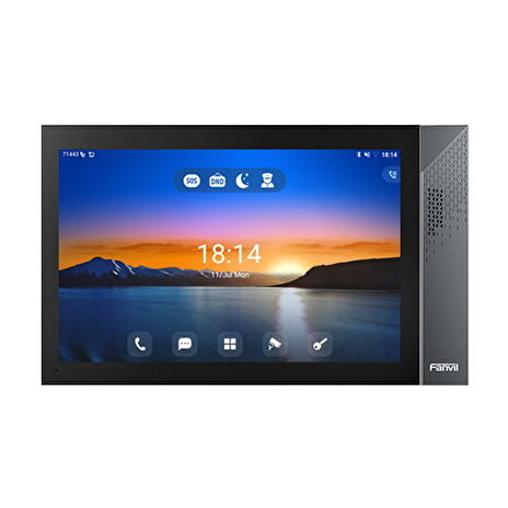 Fanvil i57A SIP Android vnitřní dotyková stanice, 10.1" displ., 2SIP, WiFi, BT, 3rd app