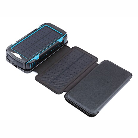 Set solární powerbanka Viking E24W a solární panel Viking SP7W