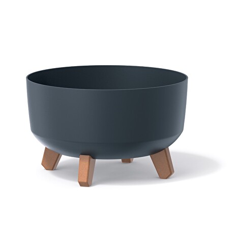 Květináč Prosperplast GRACIA LOW 38 cm antracit