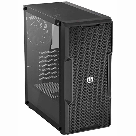 Endorfy skříň Regnum 400 Air / 2xUSB 3.0 / 4x120mm fan PWM / mesh panel / tvrzené sklo / černá