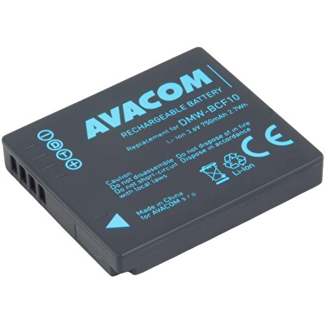 Avacom náhradní baterie Panasonic DMW-BCF10 Li-Ion 3.6V 750mAh 2.7Wh