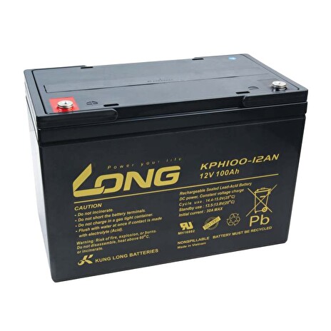 Avacom Long baterie 12V 100Ah M6 HighRate LongLife 12 let (KPH100-12AN)