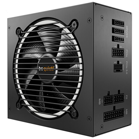 Be quiet! / zdroj PURE POWER 12 M 550W / ATX3.0 / active PFC / 120mm fan / 80PLUS Gold / modulární