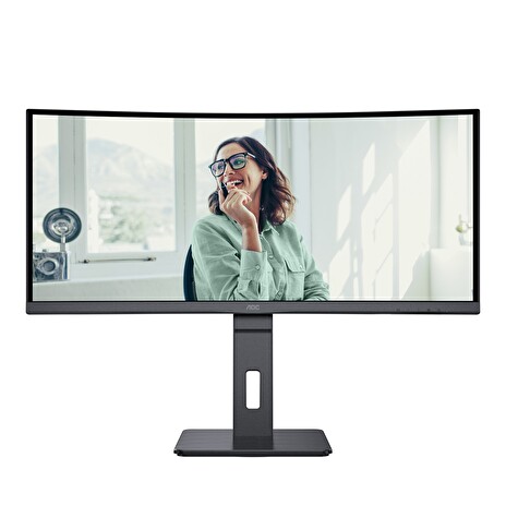 AOC/CU34P3CV/34"/VA/3440x1440/100Hz/4ms/Black/3R