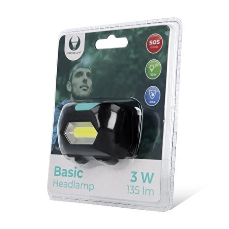 LED čelovka Forever Light Basic IP64