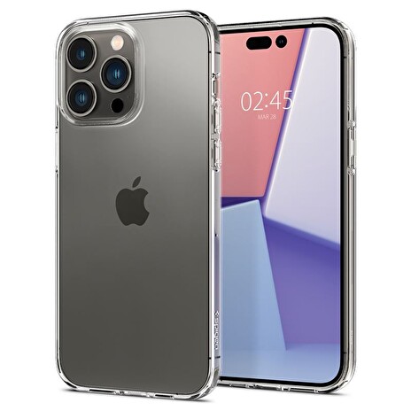 Ochranný kryt Spigen Crystal Flex pro iPhone 14 Pro transparentní