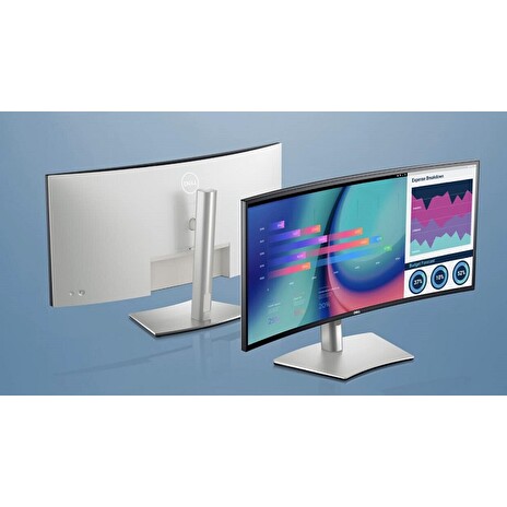 Dell UltraSharp U3423WE/LCD 34"/8ms/1000:1/2xHDMI/DP/USB 3.0/DP/USB-C/DOCK/WQHD/repro/IPS panel/zakriveny/cerny