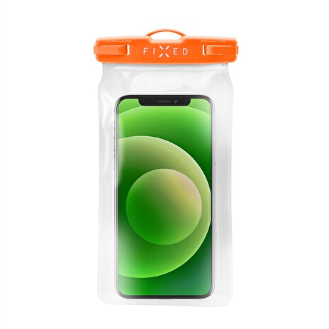 Pouzdro FIXED Float s kvalitním uzamykacím systémem a certifikací IPX8, oranžová
