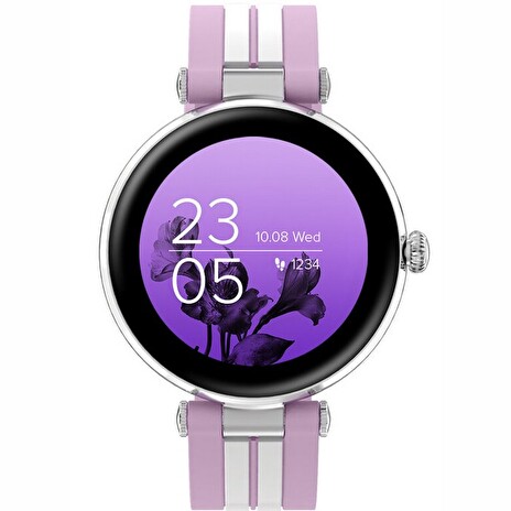 CANYON smart hodinky Semifreddo SW-61 PINK, 1,19" AMOLED displej, 25 multi-sport, IP68, Android/iOS