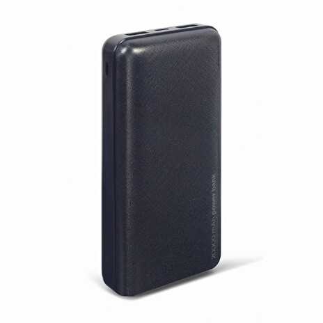 GEMBIRD powerbanka 20 000 mAh černá