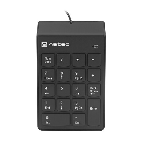 Numerická klávesnice Natec GOBY 2, USB, černá