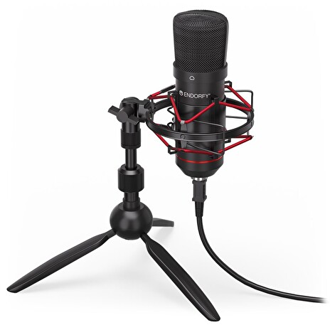 Endorfy mikrofon Solum T / stojánek / pop-up filtr / 3,5mm jack / USB-C