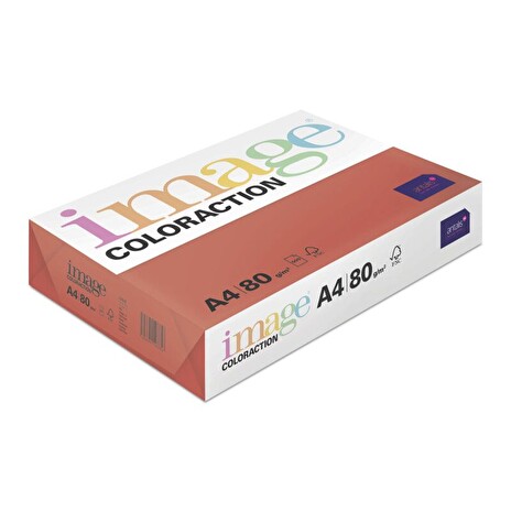 Kancelářský papír Image Coloraction A4/80g, Chile - jahodově červená (CO44), 500 listů