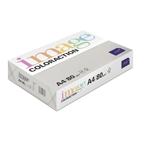 Kancelářský papír Image Coloraction A4/80g, Iceland - středně šedá (GR21), 500 listů