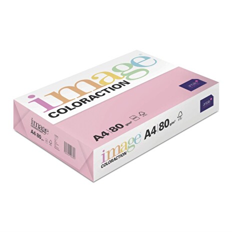 Kancelářský papír Image Coloraction A4/80g, Coral - starorůžová (PI25), 500 listů