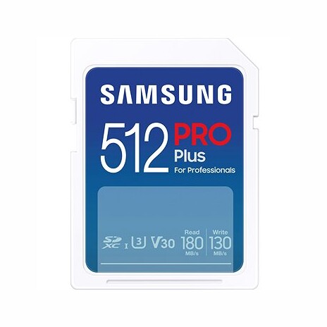 Samsung/SDXC/512GB/Class 10/Modrá