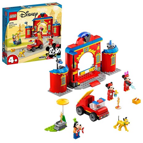 Stavebnice Lego Hasičská stanice a auto Mickeyho a přátel
