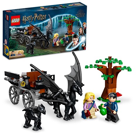 Stavebnice Lego Bradavice: Kočár a testrálové