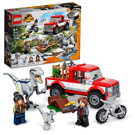 Stavebnice Lego Odchyt velociraptorů Blue a Bety