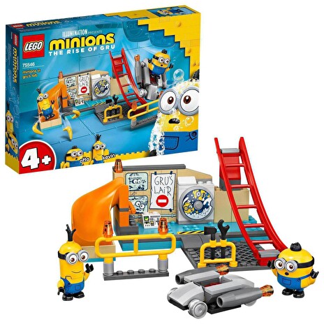 Stavebnice Lego Mimoni v Gruově laboratoři