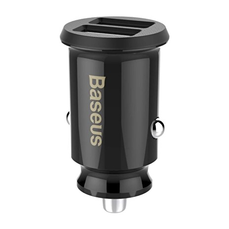 Baseus CCALL-ML01 Grain Nabíječka do Auta 15.5W 2x USB Black
