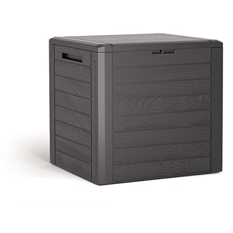 Zahradní box Prosperplast WOODEBOX hnědý 140L