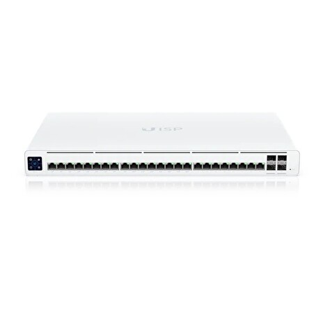 Ubiquiti UISP Switch Pro - 24x GbE, 4x SFP+, 16x PoE Out 27V (PoE budget 220 W)