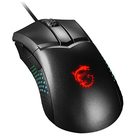 MSI herní myš CLUTCH GM51 Lightweight/ drátová/ 26.000 dpi/ RGB podsvícení/ 6 tlačítek/ USB