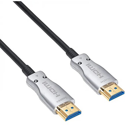 Akyga Kabel HDMI 2.1 (M), optický AOC 48Gbps 8K, černý 20m