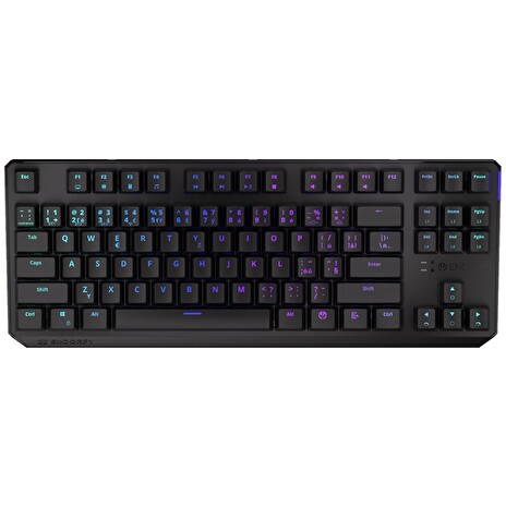Endorfy herní klávesnice Thock TKL Wireless Red / RGB / red sw. / bezdrátová / mechanická / CZ/SK layout / černá