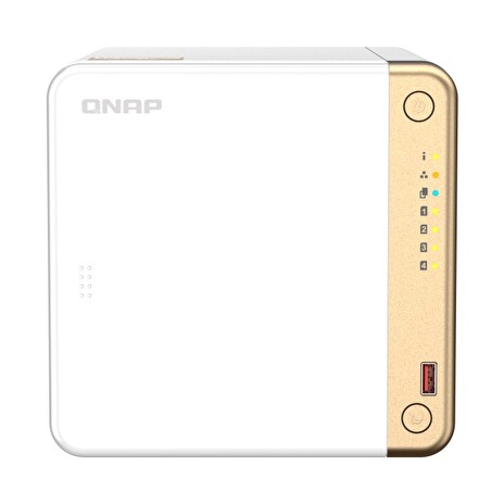 QNAP TS-462-4G (2core 2,9GHz, 4GB RAM, 4x SATA, 2x M.2 NVMe, 1x PCIe, 1x HDMI 4K, 1x 2,5GbE, 4x USB)