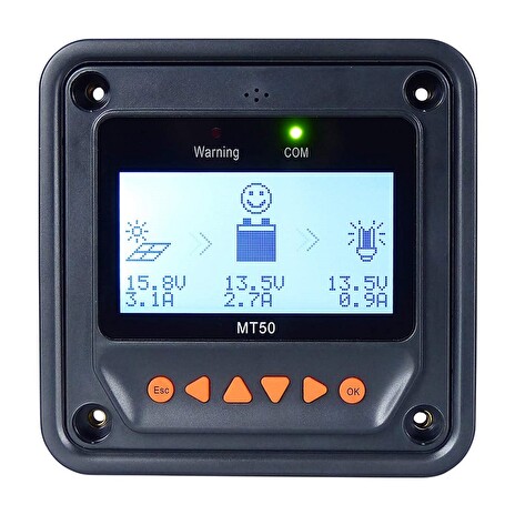 Displej Epever EPsolar MT-50 externí pro solární regulátor Tracer a XTRA
