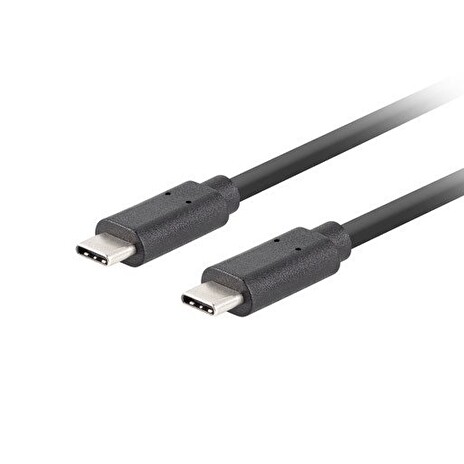 Lanberg USB-C M/M 3.1 GEN 2 kabel 1,8m 10GB/S PD100W černá