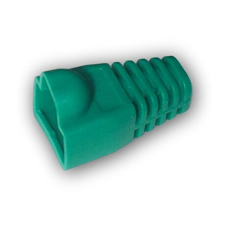 DATACOM Návlek pro plug RJ45 s bublinou zelený (10ks)