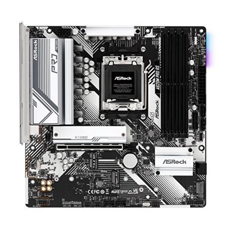 ASROCK A620M PRO RS (AM5, amd A620, 4xDDR5, PCIE 4.0, HDMI+DPort, 4xSATA3 +2xM.2, USB3.2 G1, GLAN, mATX)