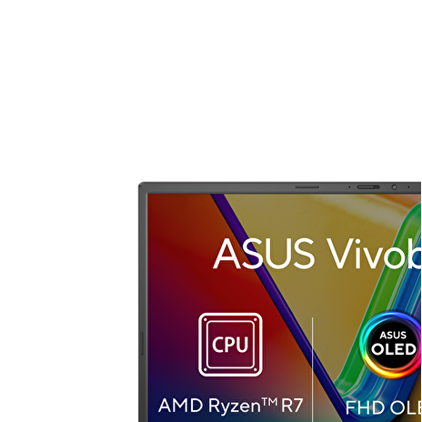 ASUS Vivobook 15X OLED - Ryzen 7 7730U/16GB/1TB SSD/15,6"/FHD/OLED/16:9/Fingerprint/2y PUR/ Windows 11 Home/stříbrná