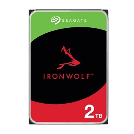 SEAGATE ST2000VN003 hdd IronWolf 2TB CMR 5400rpm 256MB NAS HDD 24x7 1-8bay 180MB/s 3.5 RAID SATA3-6Gbps