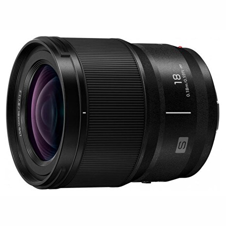 Panasonic objektiv S-S24E Lumix S 18mm/F1,8