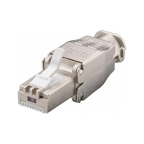 PremiumCord Konektor RJ45 8pinů CAT6A stíněný - montáž bez nástroje