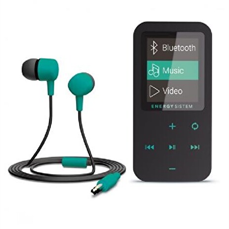 Energy Sistem MP4 Touch Bluetooth Mint (8GB, MicroSD, FM, sluchátka)